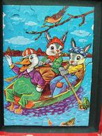 Retro puzzels, uitdagend door onregelmatige vormen, Enlèvement ou Envoi, Plus de 50 pièces, Utilisé, 4 à 6 ans