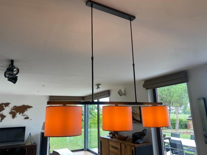 luminaire Stéphane Davidts, Maison & Meubles, Lampes | Suspensions, Utilisé, 50 à 75 cm, Métal, Enlèvement