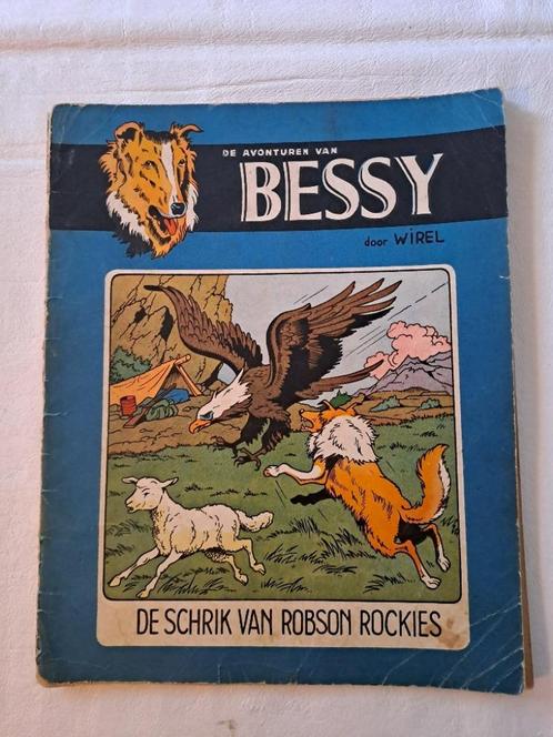 Bessy, nr.6 Schrik van Robson Rockies, 1ste druk, red. staat, Boeken, Stripverhalen, Gelezen, Eén stripboek, Ophalen of Verzenden