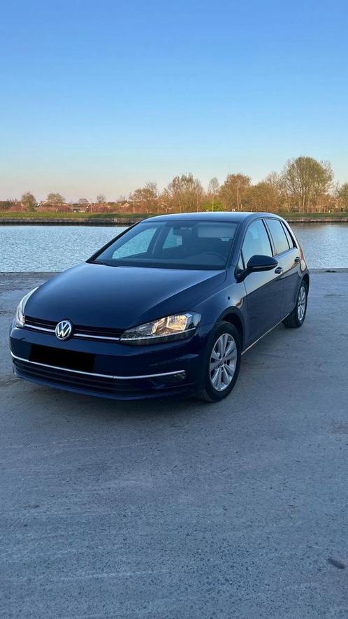 Volkswagen golf 7.5,1,6tdi, Auto's, Volkswagen, Particulier, Golf, Bluetooth, Diesel, Euro 6, 5 deurs, Automaat, Blauw, Zwart