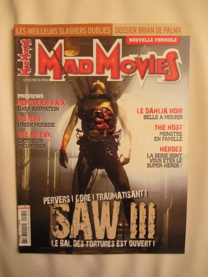 Mad Movies N°191 - novembre 2006, Boeken, Tijdschriften en Kranten, Gelezen, Ophalen of Verzenden