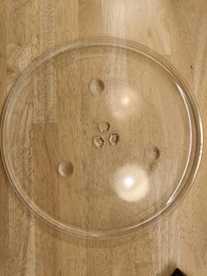 Microgolf schaal plateau Panasonic E06014N30BP 2stuks, Elektronische apparatuur, Microgolfovens, Ophalen of Verzenden