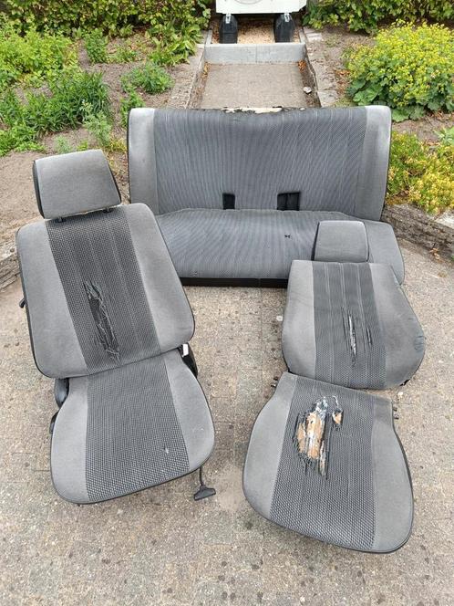 BMW E30 interieur zilvergrijs 2 deurs, Auto-onderdelen, Interieur en Bekleding, BMW, Gebruikt, Ophalen