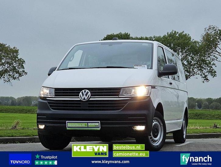 Volkswagen TRANSPORTER 2.0 TDI L1H1 Dubbel Cabine!, Auto's, Bestelwagens en Lichte vracht, Bedrijf, ABS, Airconditioning, Centrale vergrendeling