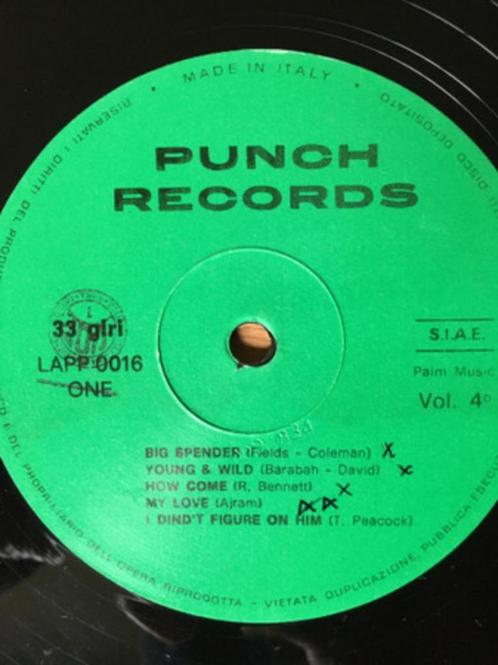 Punch Records Vol. 4 Green Label - Popcorn Lp, Cd's en Dvd's, Vinyl | R&B en Soul, Zo goed als nieuw, Soul of Nu Soul, 1960 tot 1980