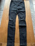 Zwarte jeansbroek met gaten aan de knie, Vêtements | Femmes, Culottes & Pantalons, Comme neuf, JBC, Noir, Taille 34 (XS) ou plus petite