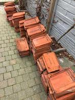 Sterreberg de courtois dzkpannen in goede staat, Doe-het-zelf en Bouw, Dakpannen en Dakbedekking, Ophalen, Gebruikt, Dakpannen