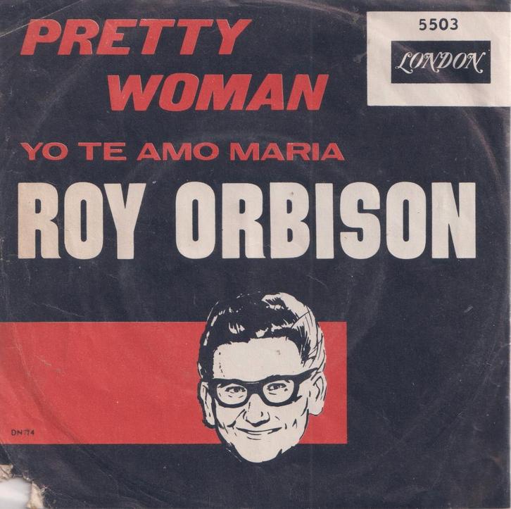 Roy Orbison – Pretty woman / Yo te amo Maria - Single, CD & DVD, Vinyles Singles, Utilisé, Single, Pop, 7 pouces, Enlèvement ou Envoi