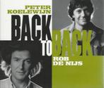 2CD-BOX * ROB DE NIJS & PETER KOELEWIJN - BACK TO BACK, Verzenden, Zo goed als nieuw, Pop