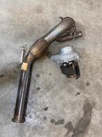 Garrett GT3071R Golf 5 GTI turbo en downpipe, Ophalen, Gebruikt
