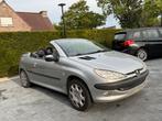 Peugeot 206 Cabrio 1.6 | LEDER |, Auto's, Peugeot, 4 zetels, Zwart, 4 cilinders, Cabriolet