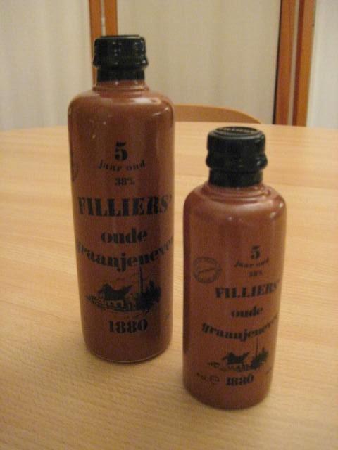 Jenever Filliers 10 cl et 4 cl/5 ans, Collections, Vins, Neuf, Autres types, Autres régions, Pleine, Enlèvement ou Envoi