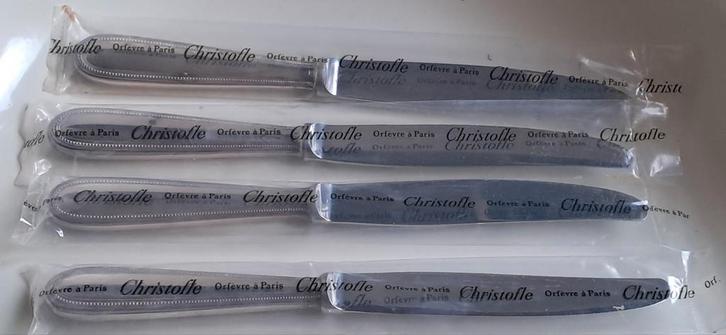 Christofle Perles – Orfèvre à Paris |  4 Elegante messen, Verzamelen, Pennenverzamelingen, Ophalen of Verzenden