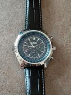 Jaragar automatisch horloge nieuw, Overige materialen, Leer, Polshorloge, Nieuw