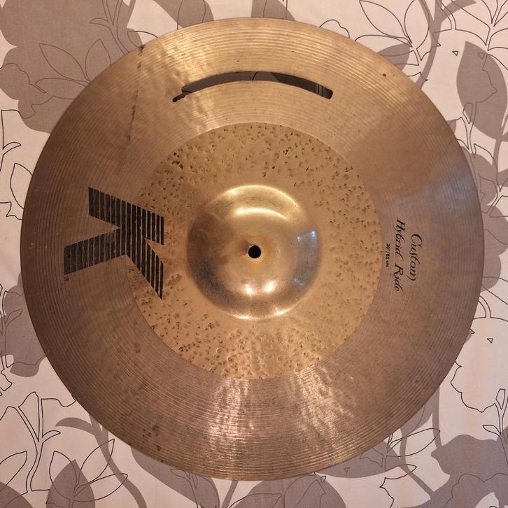 Zildjian 20" hybrid ride, Muziek en Instrumenten, Drumstellen en Slagwerk, Gebruikt, Ophalen of Verzenden