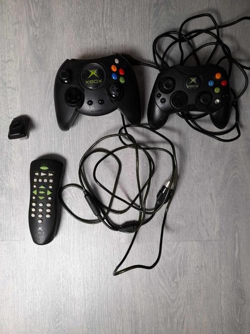 TT  Xbox classic  remote en ontvanger, Games en Spelcomputers, Spelcomputers | Xbox | Accessoires, Gebruikt, Xbox Original, Controller