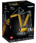 Lego Liebherr rupsbandkraan 42146, Ophalen, Zo goed als nieuw, Complete set, Lego