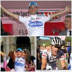 GEZOCHT Witte leiderstrui Kevin Seeldraeyers Giro 2009, Fietsen en Brommers, Gebruikt, Heren, Ophalen of Verzenden, Santini