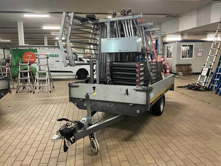 2022 Eduard P3 steiger aanhangwagen, 09-WDS-7, Auto diversen, Aanhangers en Bagagewagens, Gebruikt