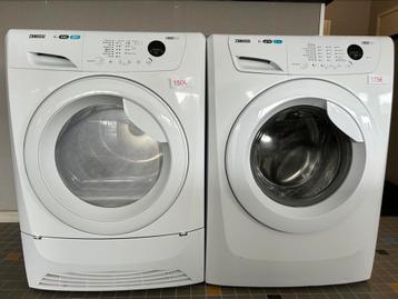 Wasmachine en droger Zanussi met 1 jaar garantie, Enlèvement, Utilisé