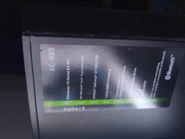 Acer Aspire XC-885 intel i5 9400, Computers en Software, Desktop Pc's, Gebruikt, Ophalen