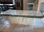 Marmeren salontafel, Ophalen, Overige materialen, 100 tot 150 cm, 50 tot 100 cm