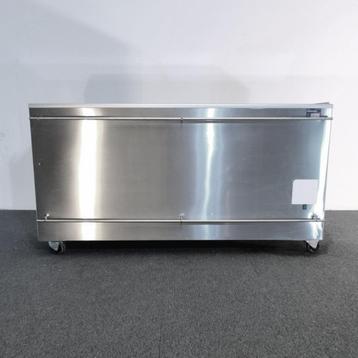 N 113-68500 -Roestvrij staal / wit diepvriezer met glas  beschikbaar voor biedingen