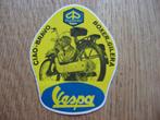 Sticker Vespa Piaggio Bromfiets, Enlèvement ou Envoi, Neuf, Voiture ou Moto