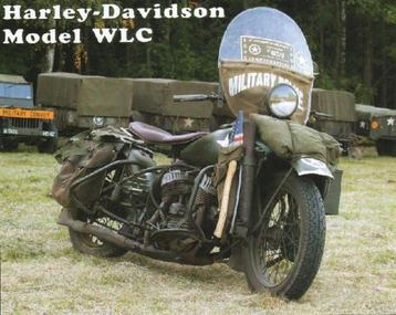 Harley Davidson WLA & WLC werkplaatshandboek in het Frans. beschikbaar voor biedingen