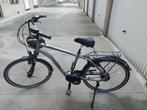 Electrische herenfiets, Fietsen en Brommers, Fietsen | Heren | Herenfietsen, Gebruikt, Versnellingen, 65 cm of meer, Ophalen