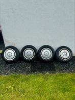 4 wielen 5x112 winterbanden Mercedes w124 195/65/15, Band(en), Gebruikt, Winterbanden