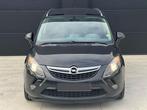 Opel Zafira Tourer 2014 2.0cdti 7plaats automaat, Auto's, Opel, Euro 5, Zwart, Leder en Stof, Zwart