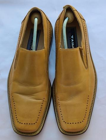 Belles chaussures pour hommes - cognac - Taille 42