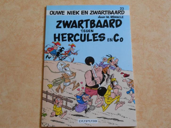 Ouwe Niek en Zwartbaard 23 Zwartbaard tegen Hercules en Co, Boeken, Stripverhalen, Nieuw, Eén stripboek, Ophalen of Verzenden