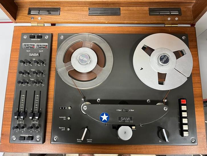SABA Hi-Fi 600 SH vintage bandrecorder, Audio, Tv en Foto, Bandrecorder, Bandrecorder, Ophalen