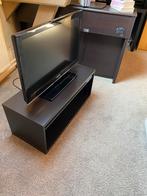 IKEA TV MEUBEL ZWART, Huis en Inrichting, Kasten |Televisiemeubels, Ophalen, Zo goed als nieuw