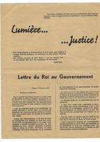 Etat Belge "La Question Royale", Utilisé, Enlèvement ou Envoi