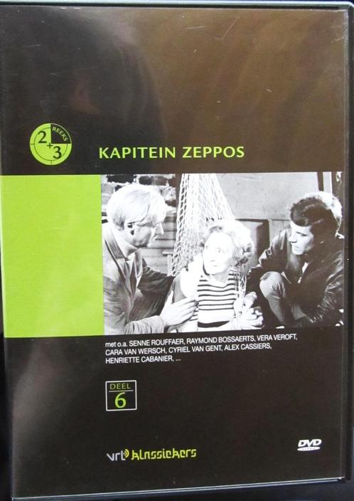 DVD VLAAMSE REEKS- KAPITEIN ZEPPOS (SENNE ROUFFAER), .11-16, Cd's en Dvd's, Dvd's | Nederlandstalig, Zo goed als nieuw, Tv non-fictie
