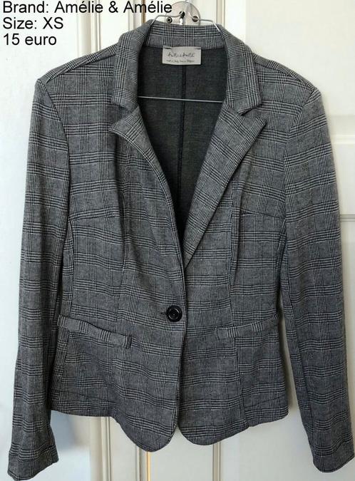 Grijze blazer Amélie & Amélie XS, Vêtements | Femmes, Vestes & Costumes, Neuf, Manteau, Taille 34 (XS) ou plus petite, Gris, Enlèvement ou Envoi