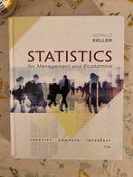 Statistics for management and economics, Boeken, Gerhard Keller, Overige onderwerpen, Ophalen, Gelezen