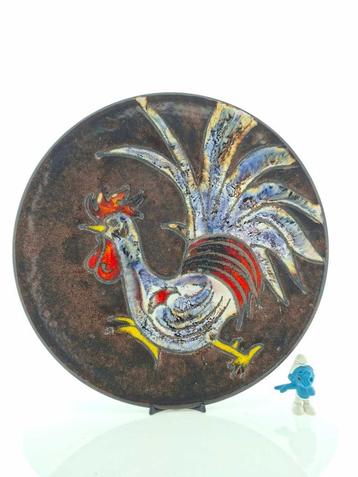 Vintage Ruscha keramisch wandbord HAAN beschikbaar voor biedingen