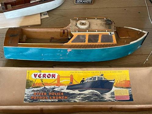 Lot antieke RC-boten, Hobby en Vrije tijd, Modelbouw | Boten en Schepen, Zo goed als nieuw