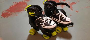 Rolschaatsen te koop met toebehoren, Ophalen, Verstelbaar, Kinderen, Zo goed als nieuw