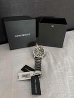 Emporio armani hologe, Handtassen en Accessoires, Horloges | Heren, Overige merken, Polshorloge, Overige materialen, Nieuw