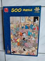 Jan van haasteren. De schaakclub. 500 st., Hobby en Vrije tijd, Denksport en Puzzels, Ophalen, Zo goed als nieuw