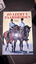 H. Stern - Zo leert u paardrijden, Ophalen of Verzenden, H. Stern