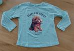 Longsleeve hondje 7-8 jaar, Ophalen of Verzenden, Gebruikt, Meisje, Shirt of Longsleeve