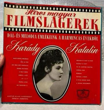 Karady Katalin Híres Magyar Filmslágerek 1965 pop LP vinyl beschikbaar voor biedingen