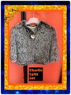 Cape in nepbont 92. Charlie, Kinderen en Baby's, Kinderkleding | Maat 92, Meisje, Ophalen of Verzenden, Zo goed als nieuw, Charlie
