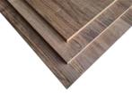 Walnoot hout | MASSIEVE Panelen op VOORRAAD | 20 & 24 mm dik, Ophalen of Verzenden, Nieuw, Hout, 20 tot 50 mm